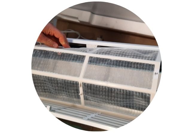 Accès aisé au filtre